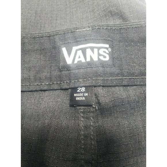 Vans Men's Size 28 Dark Gray Off‎ the Wall Cargo Shorts - Picture 4 of 4